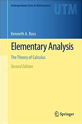 elementary analysis.